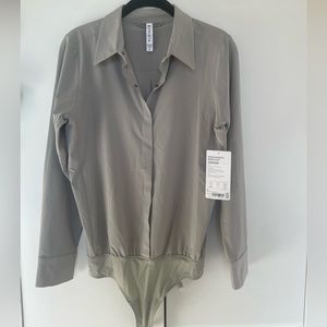 New with tags Athleta button up body suit!
